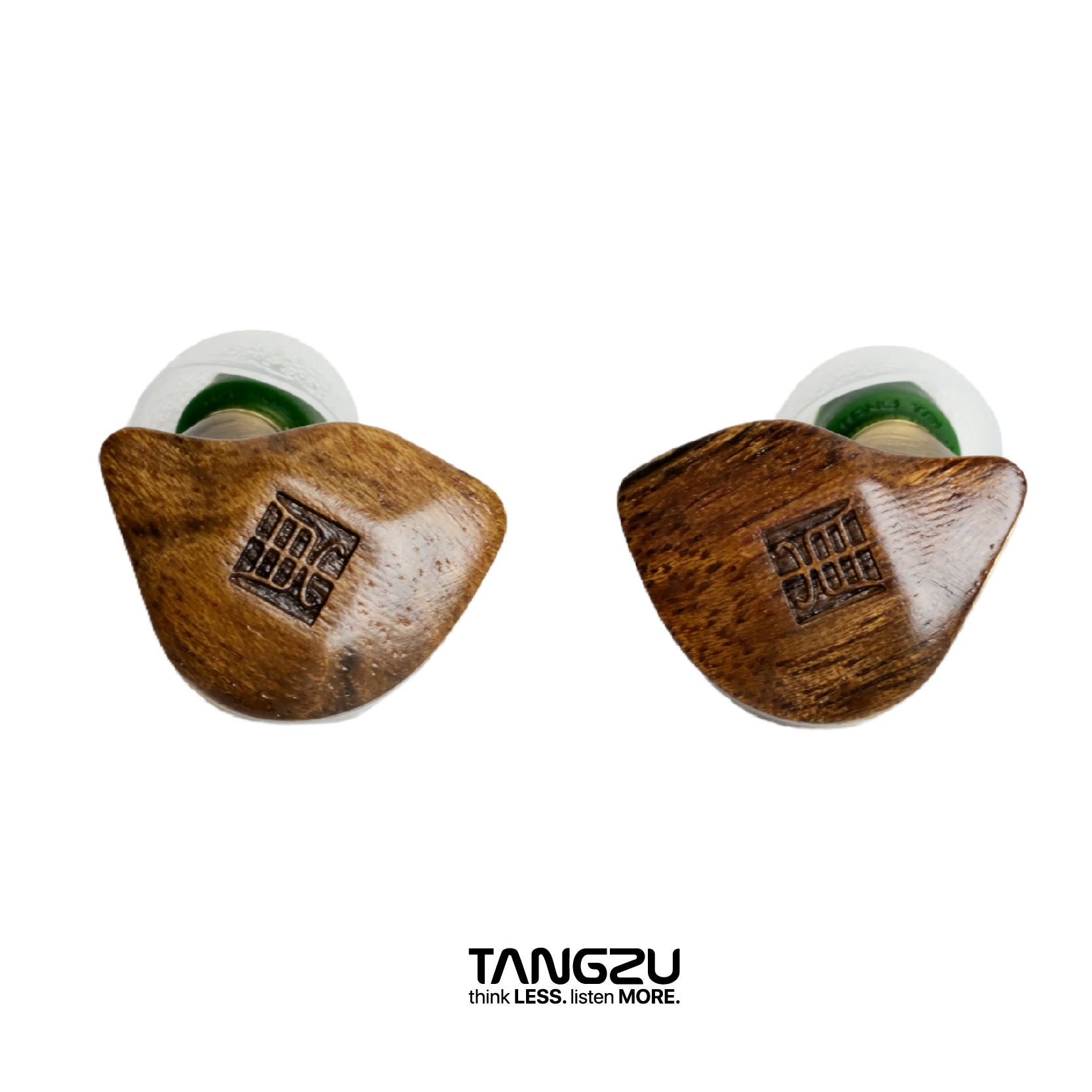 TANGZU Du Fu 2 Hybrid IEM | Titanium Dynamic + Dual Balanced Armature | Ebony & Brass Housing