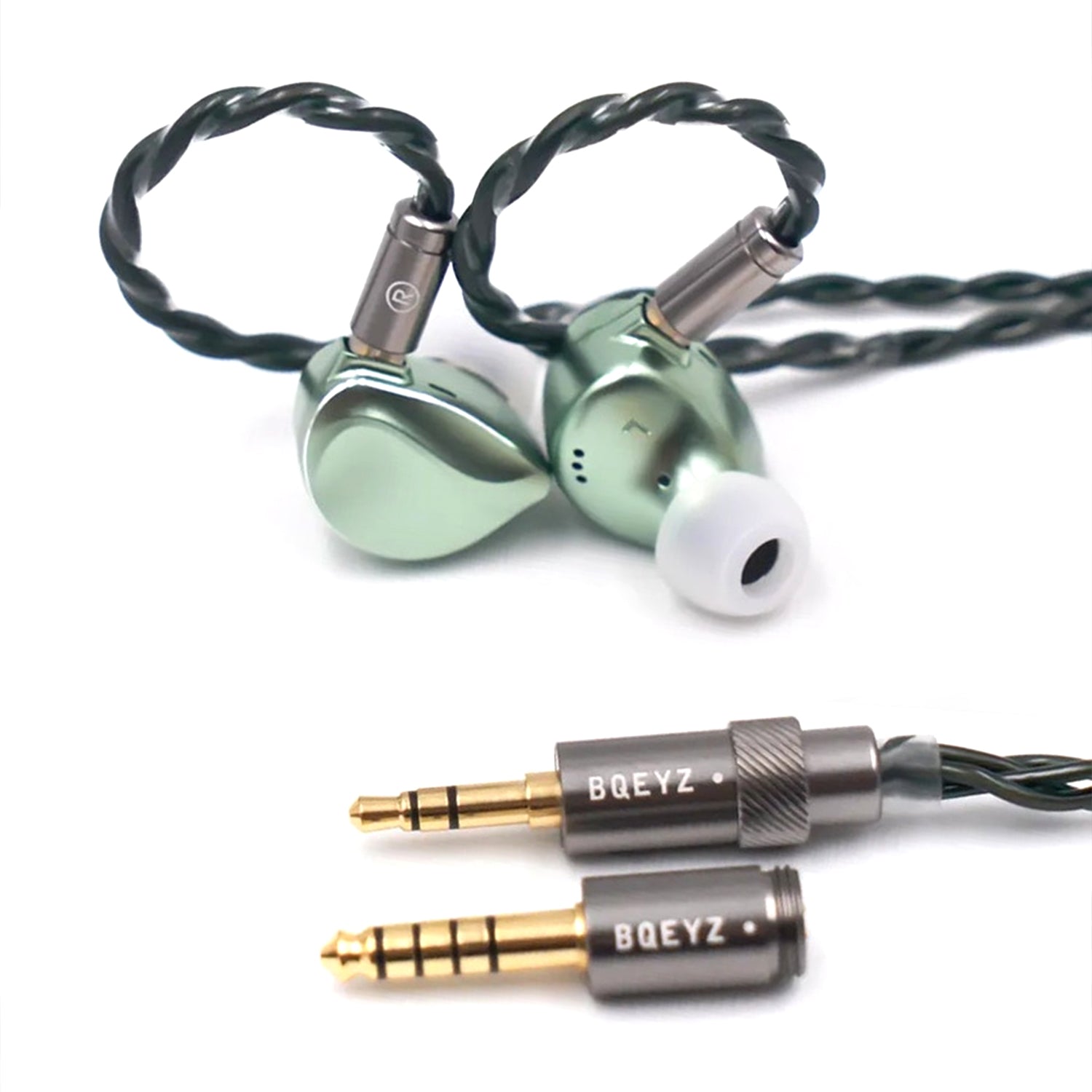 BQEYZ Winter 2 IEM HiFi Wired Earphones - Gaming Earbuds with 3.5mm/4.4mm Copper Cable