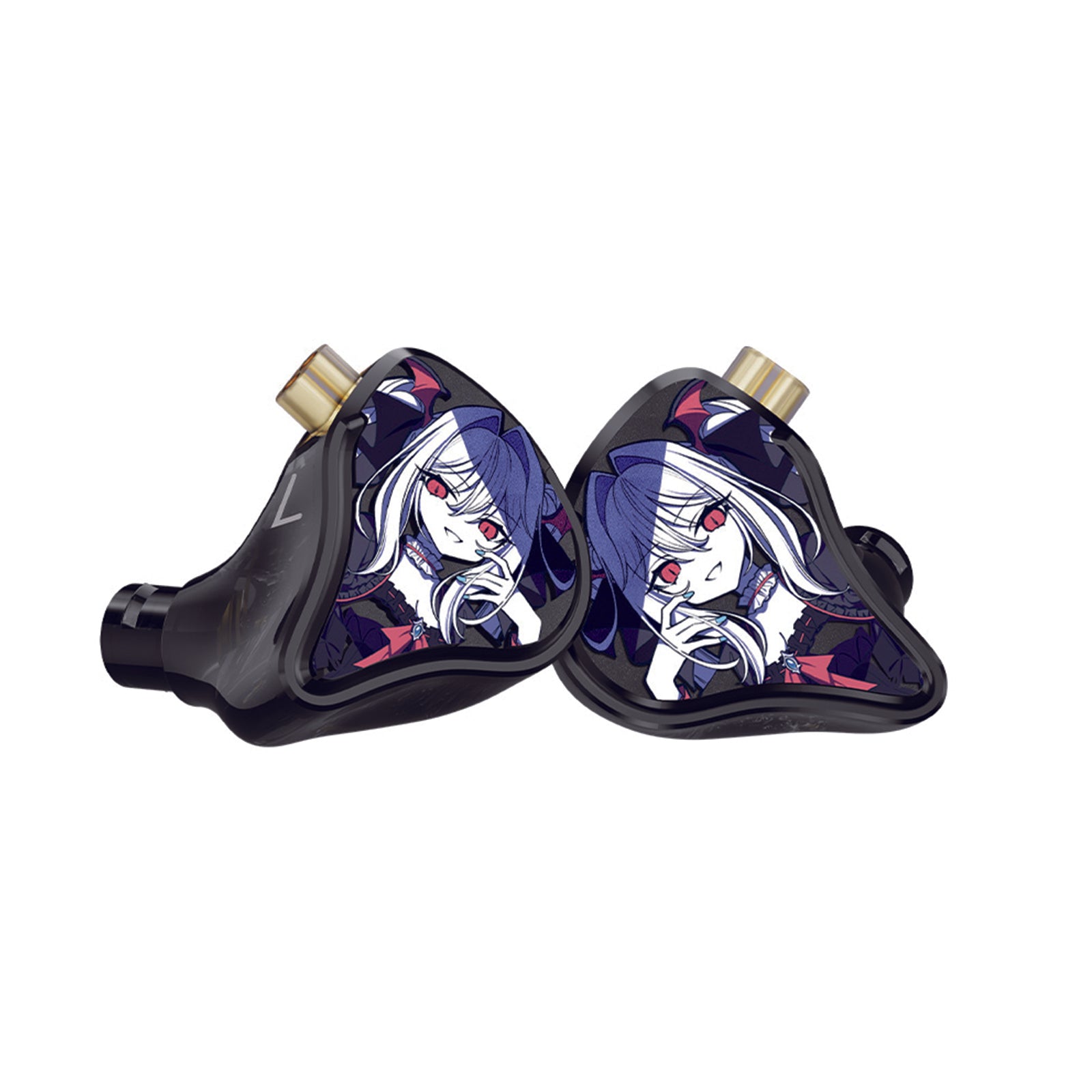 CVJ VIVIAN IEM Earphones | HiFi In-Ear Monitors with 3D Anime Faceplate & Dual-Magnet Driver