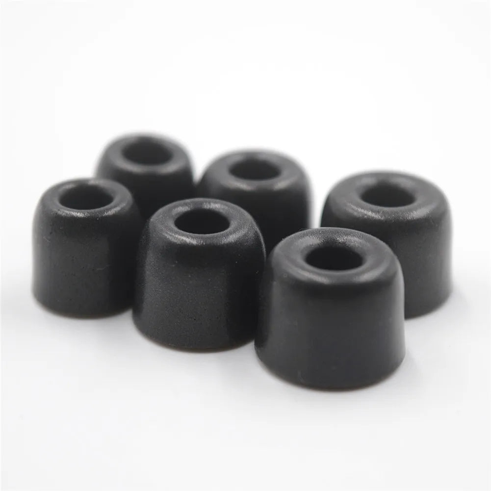 BQEYZ T2 Memory Foam Eartips – 6pcs S/M/L Replacement for IEMs