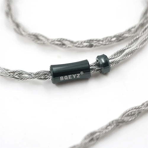 BQEYZ Autumn 2-Pin IEM Cable 4-Core Silver-Copper with 3.5mm/2.5mm/4.4mm Plugs