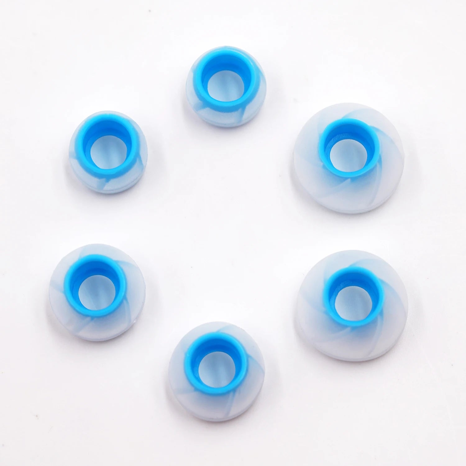 BQEYZ T5 Silicone Eartips – 12pcs S/M/L Replacement Earbuds Covers