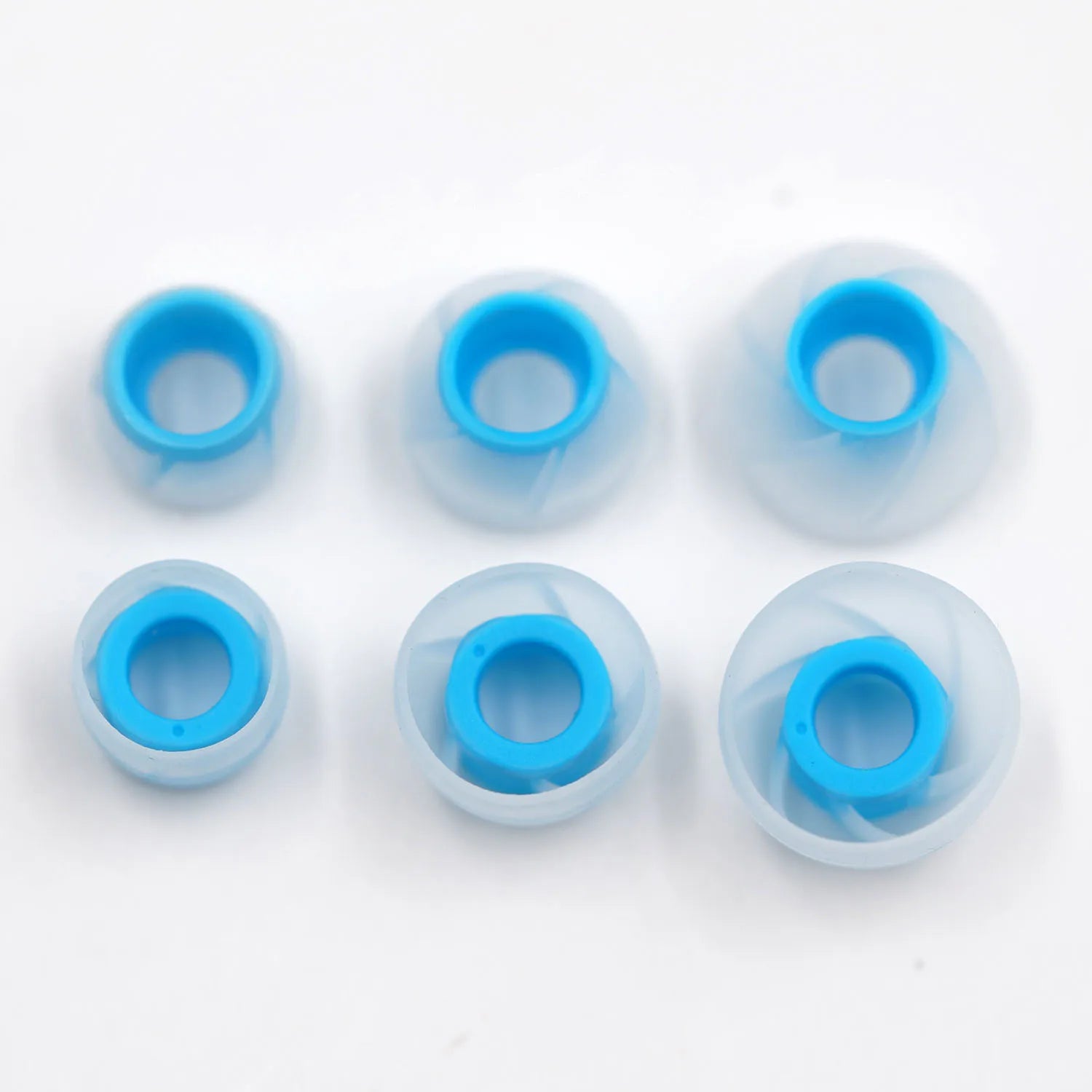 BQEYZ T5 Silicone Eartips – 12pcs S/M/L Replacement Earbuds Covers
