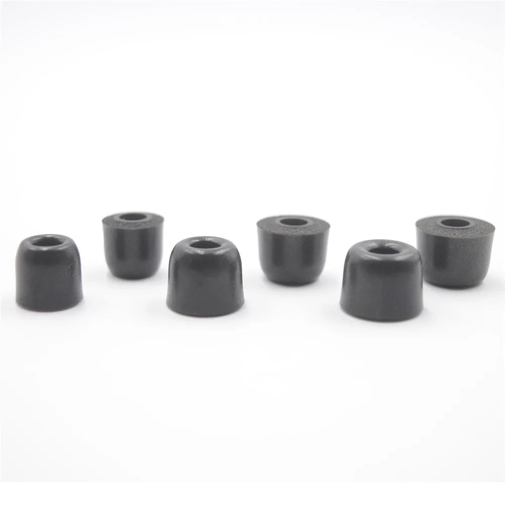 BQEYZ T2 Memory Foam Eartips – 6pcs S/M/L Replacement for IEMs
