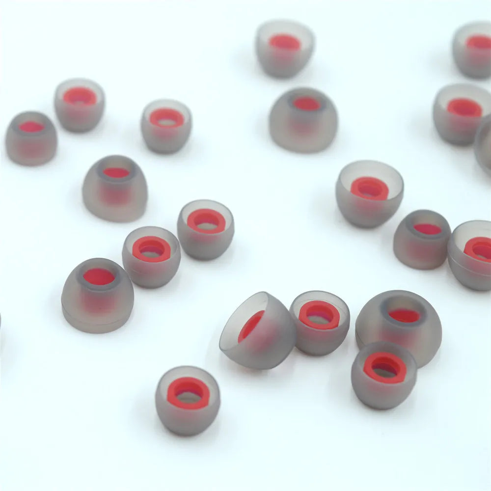 BQEYZ T1 Silicone Eartips – 12pcs S/M/L Replacement Ear Cushions