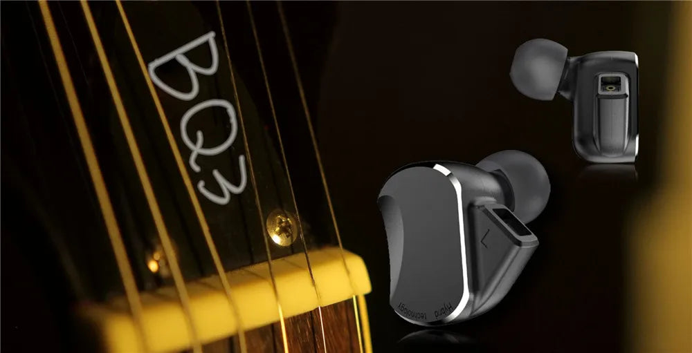 BQEYZ BQ3 HiFi In-Ear Monitor Aluminum Earbuds 0.78mm Detachable Cable