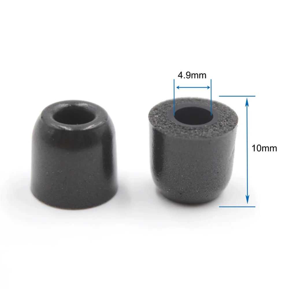 BQEYZ T2 Memory Foam Eartips – 6pcs S/M/L Replacement for IEMs