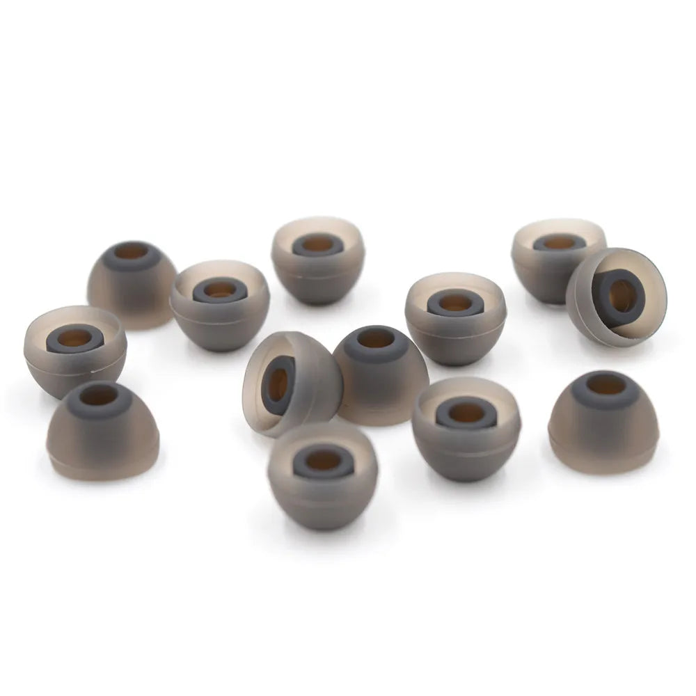 BQEYZ T1 Silicone Eartips – 12pcs S/M/L Replacement Ear Cushions