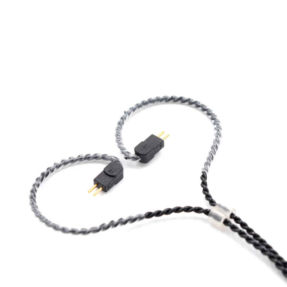 BQEYZ 0.78mm DIY Earphone Upgrade Cable 3.5mm Gold Plug for Hybrid IEM