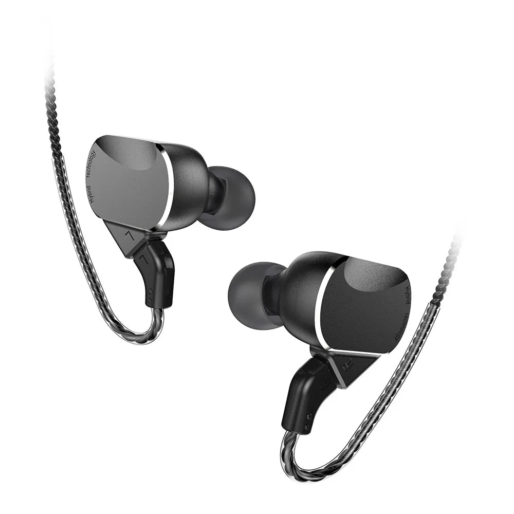 BQEYZ BQ3 HiFi In-Ear Monitor Aluminum Earbuds 0.78mm Detachable Cable