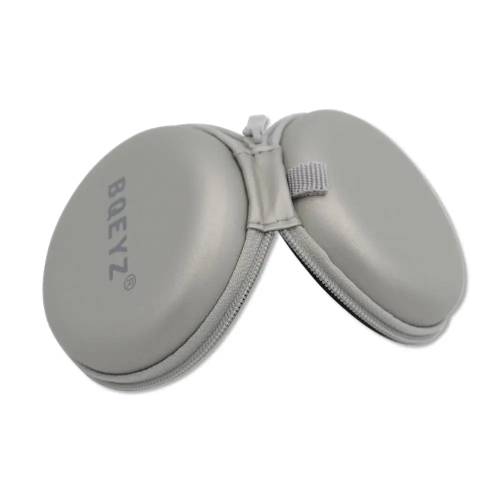 BQEYZ Portable Hard EVA Earphone Carrying Case – Gray Storage Bag