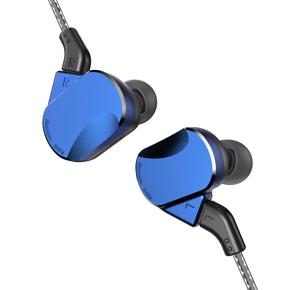 BQEYZ BQ3 HiFi In-Ear Monitor Aluminum Earbuds 0.78mm Detachable Cable