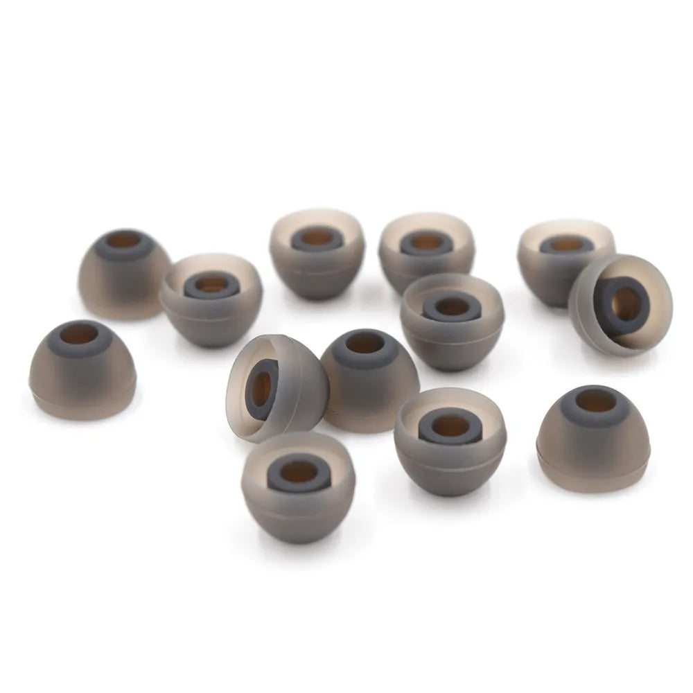 BQEYZ T1 Silicone Eartips – 12pcs S/M/L Replacement Ear Cushions