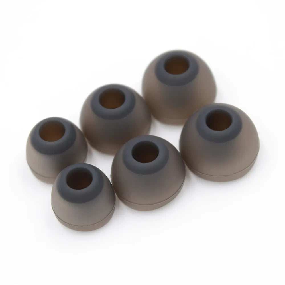 BQEYZ T1 Silicone Eartips – 12pcs S/M/L Replacement Ear Cushions