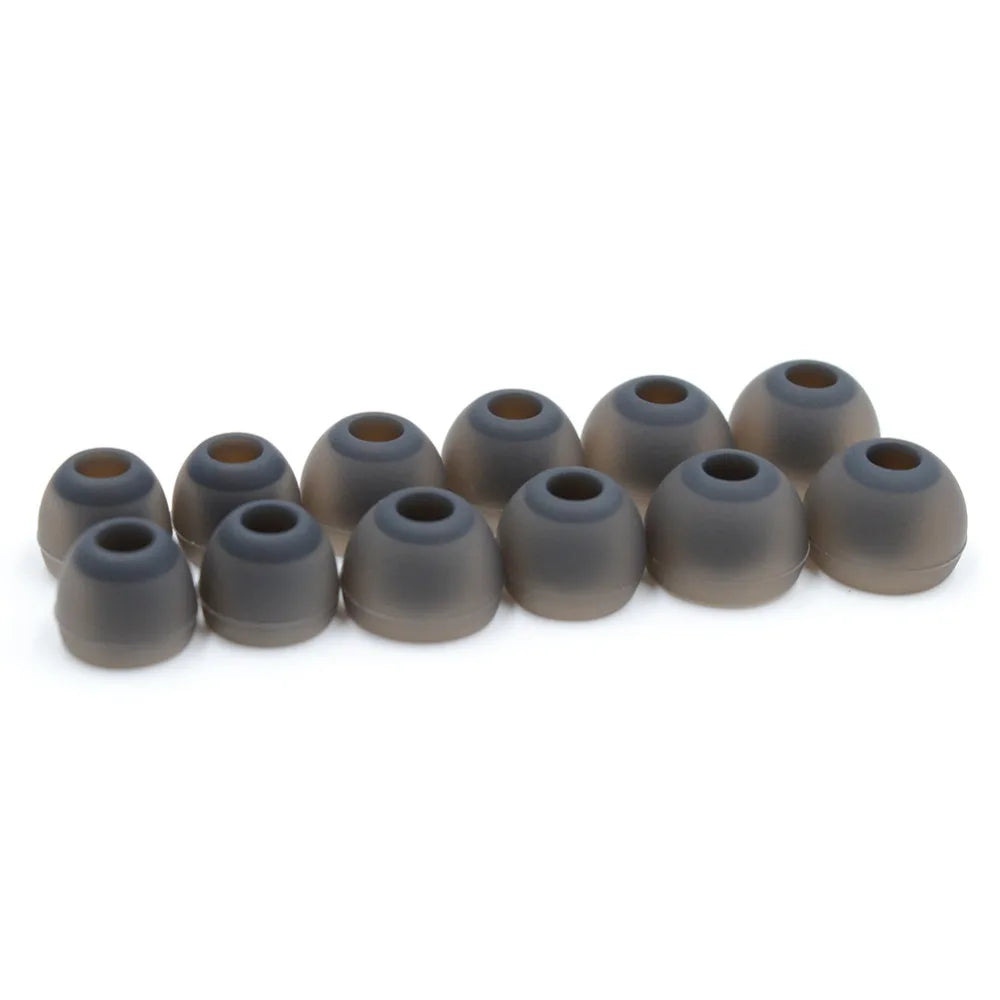 BQEYZ T1 Silicone Eartips – 12pcs S/M/L Replacement Ear Cushions