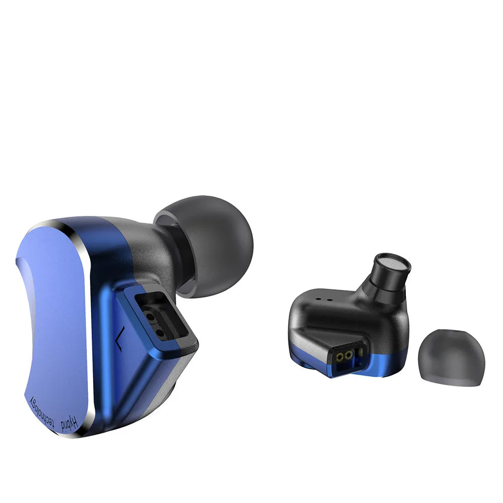 BQEYZ BQ3 HiFi In-Ear Monitor Aluminum Earbuds 0.78mm Detachable Cable