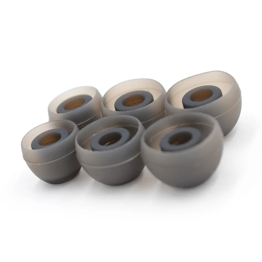 BQEYZ T1 Silicone Eartips – 12pcs S/M/L Replacement Ear Cushions