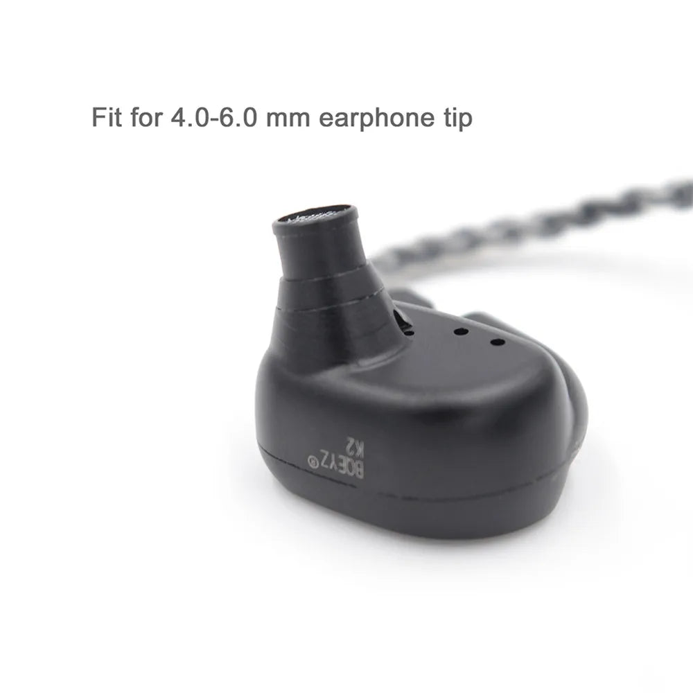 BQEYZ T1 Silicone Eartips – 3 Pairs S/M/L Replacement Earbuds Covers