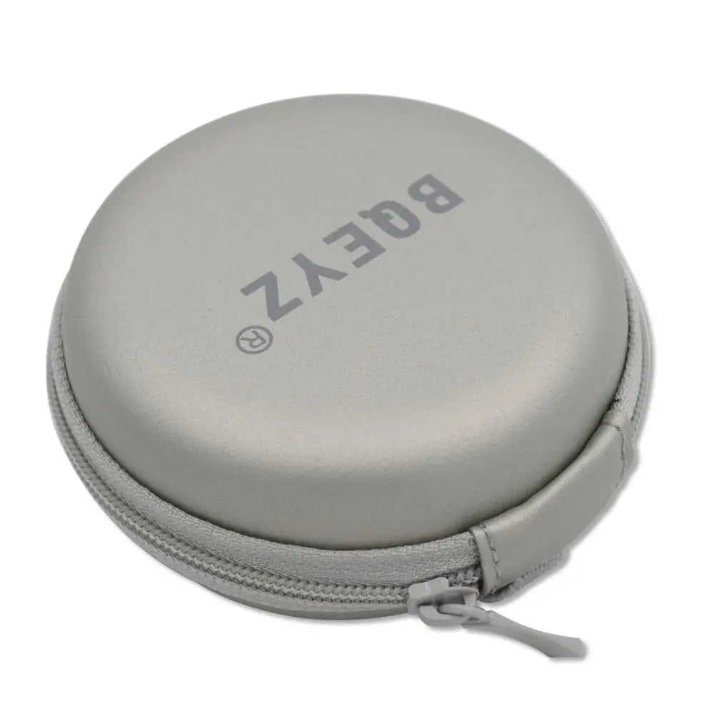 BQEYZ Portable Hard EVA Earphone Carrying Case – Gray Storage Bag