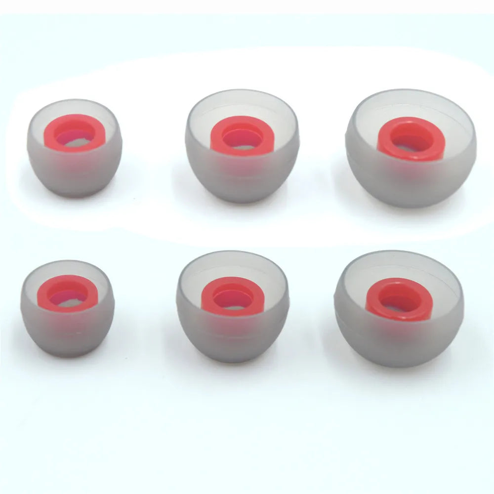 BQEYZ T1 Silicone Eartips – 12pcs S/M/L Replacement Ear Cushions