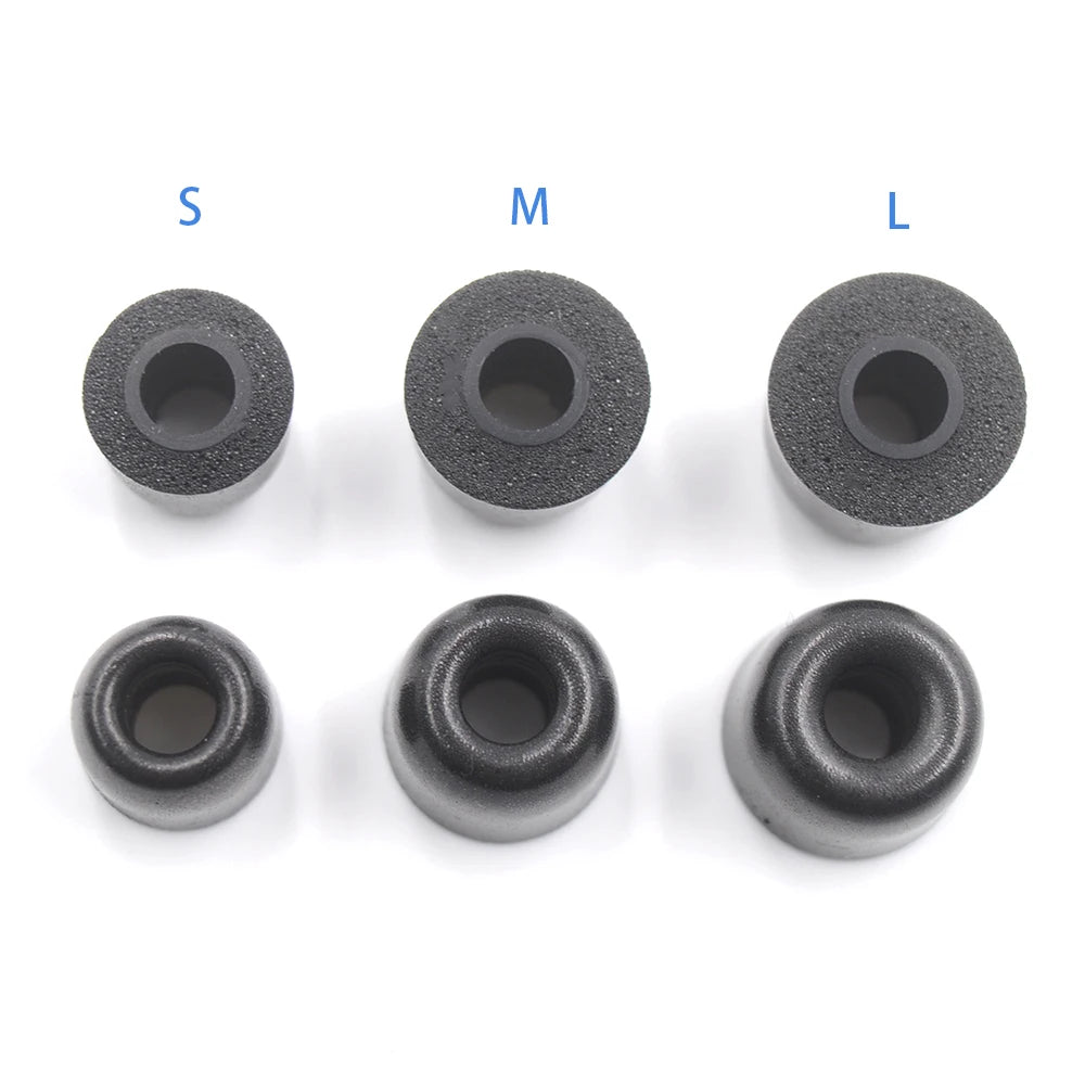 BQEYZ T2 Memory Foam Eartips – 6pcs S/M/L Replacement for IEMs