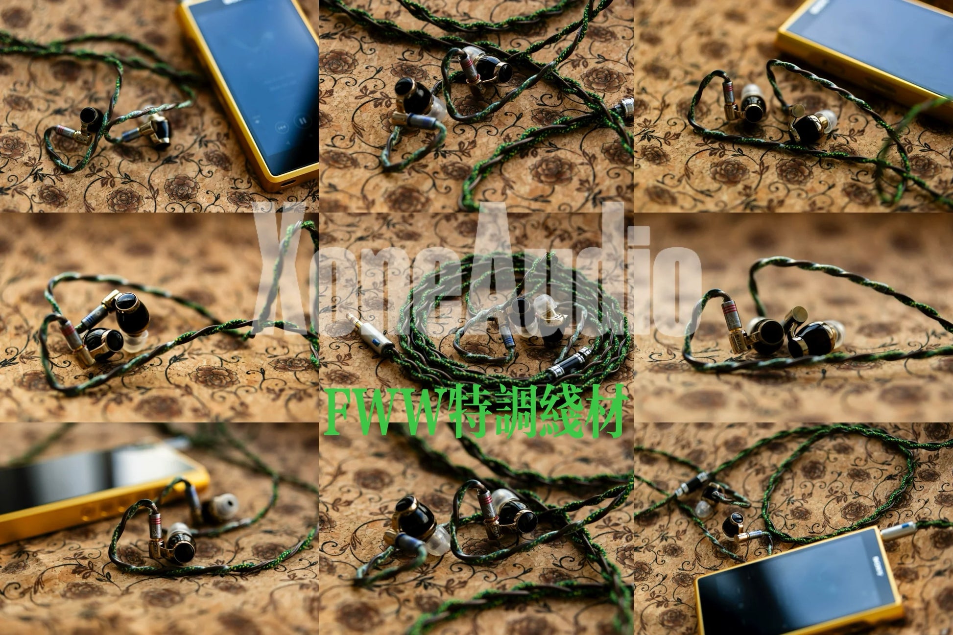 Xone [Custom Blend] Series Earphone Cable – FWW, Crescent Moon II, Raven, Z1R, Mirage Custom Edition