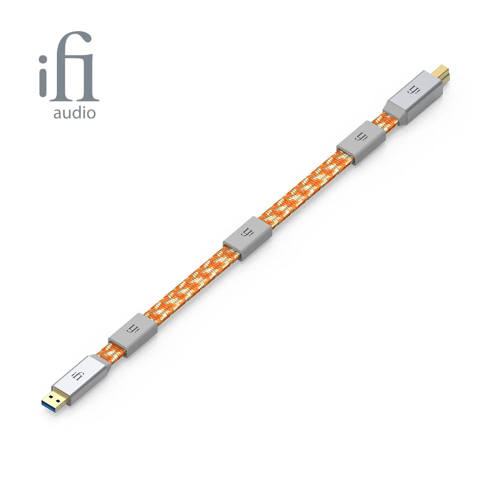 iFi Mercury 3.0 USB Audio Cable – HiFi Signal & Power Transmission, EMI/RFI Noise Shielding