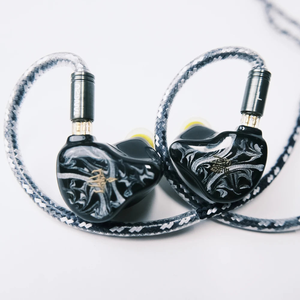 TANGZU BAJIE Flagship 1DD + 4BA +1EST +CPBC In-ear Monitor Earphone HiFi IEM