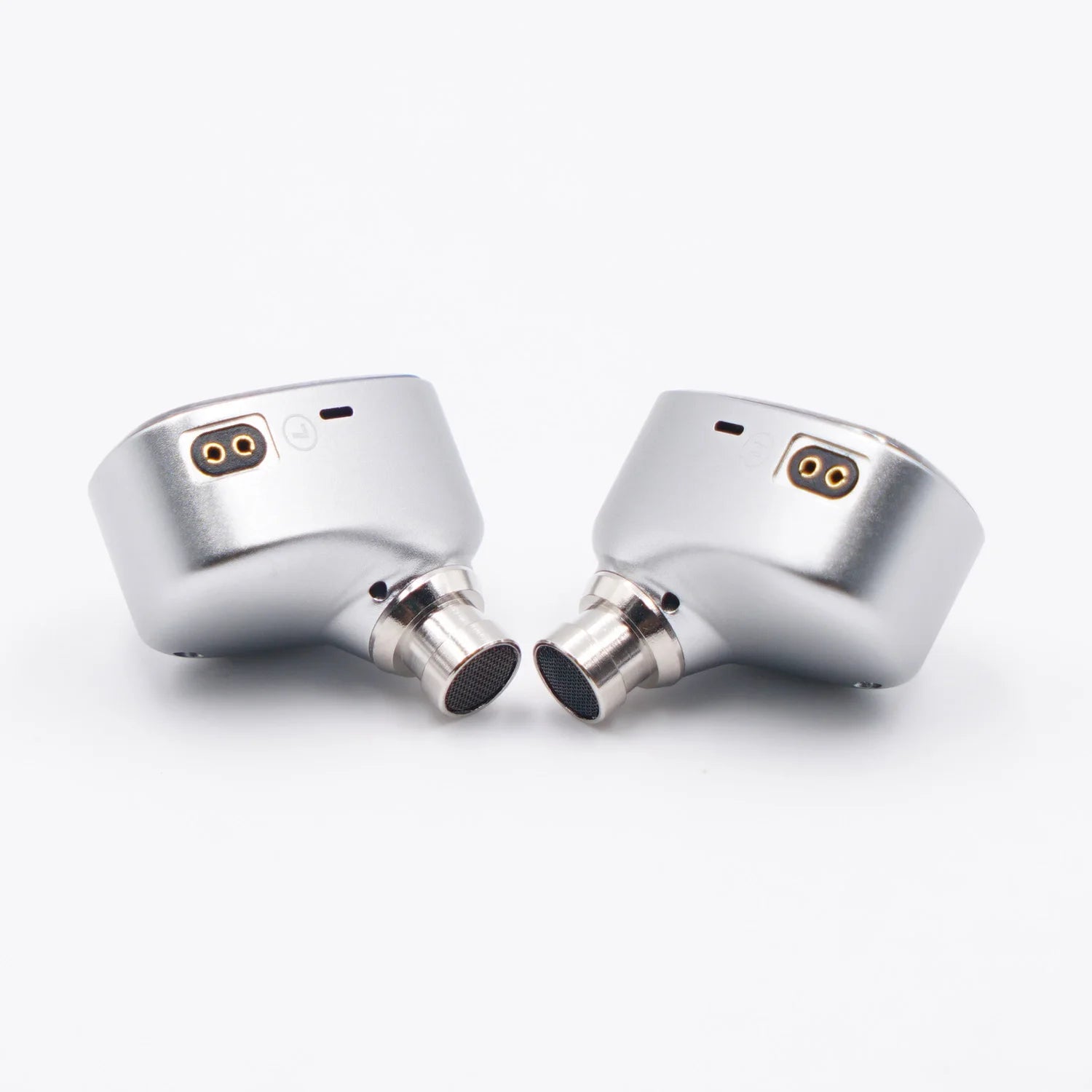 BQEYZ Frost Weather Series HiFi IEM Micro Planar + Dynamic Drivers, Silver-Plated Cable, Glass Faceplate