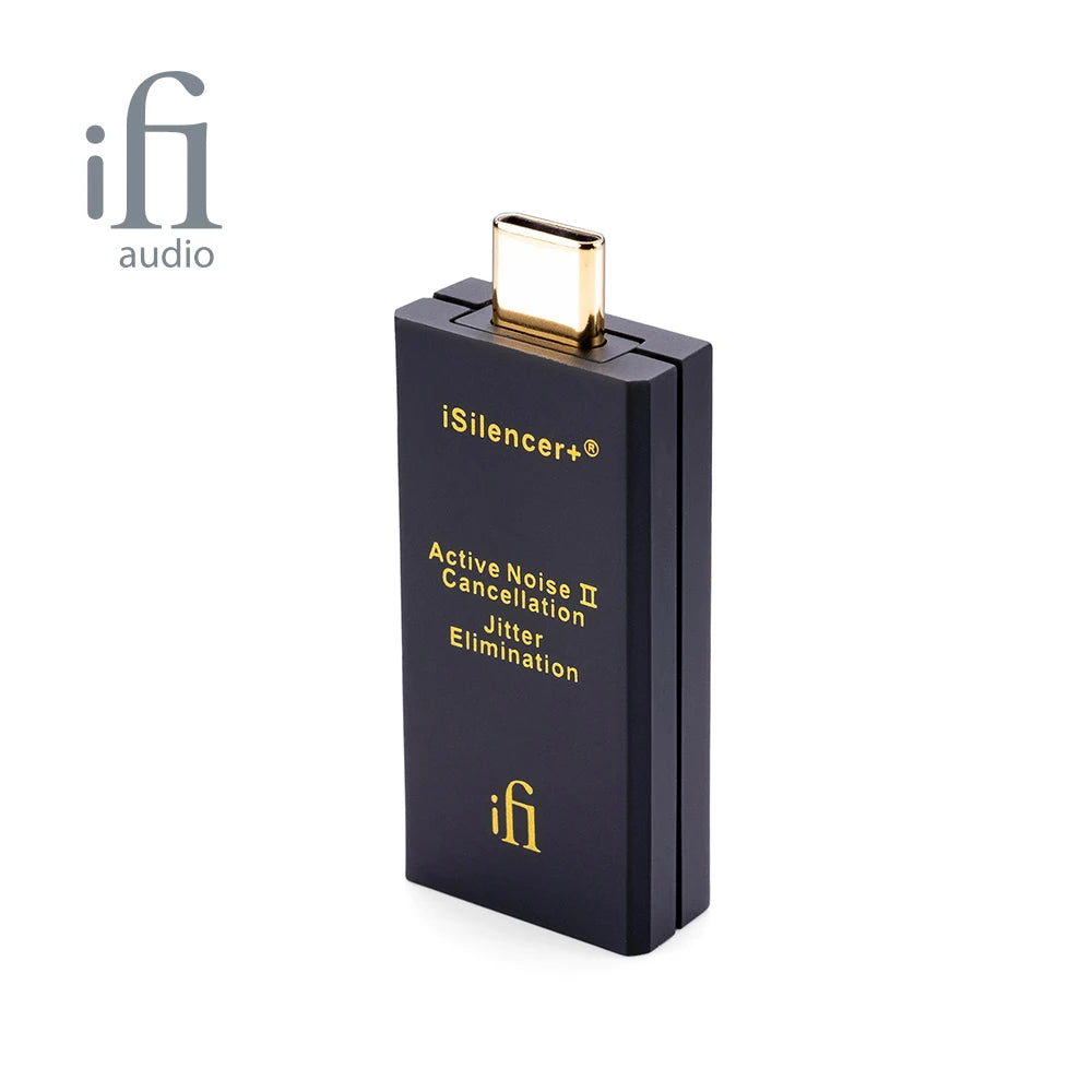 iFi iSilencer+ USB Noise Filter – Signal Jitter Reduction, Balanced Power, SuperSpeed Transmission