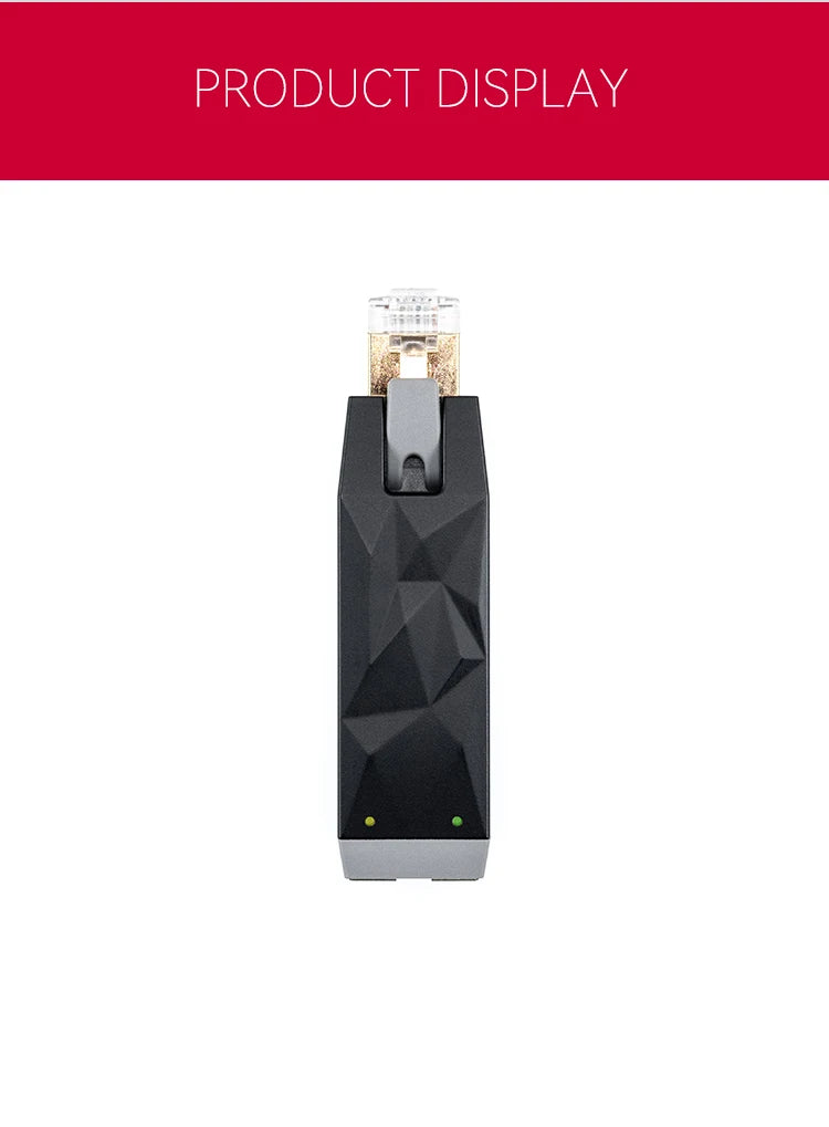 iFi LAN iSilencer Signal Balanced Power Purify Filter Actively Removes Background Noise Signal Jitter SuperSpeed Transmission