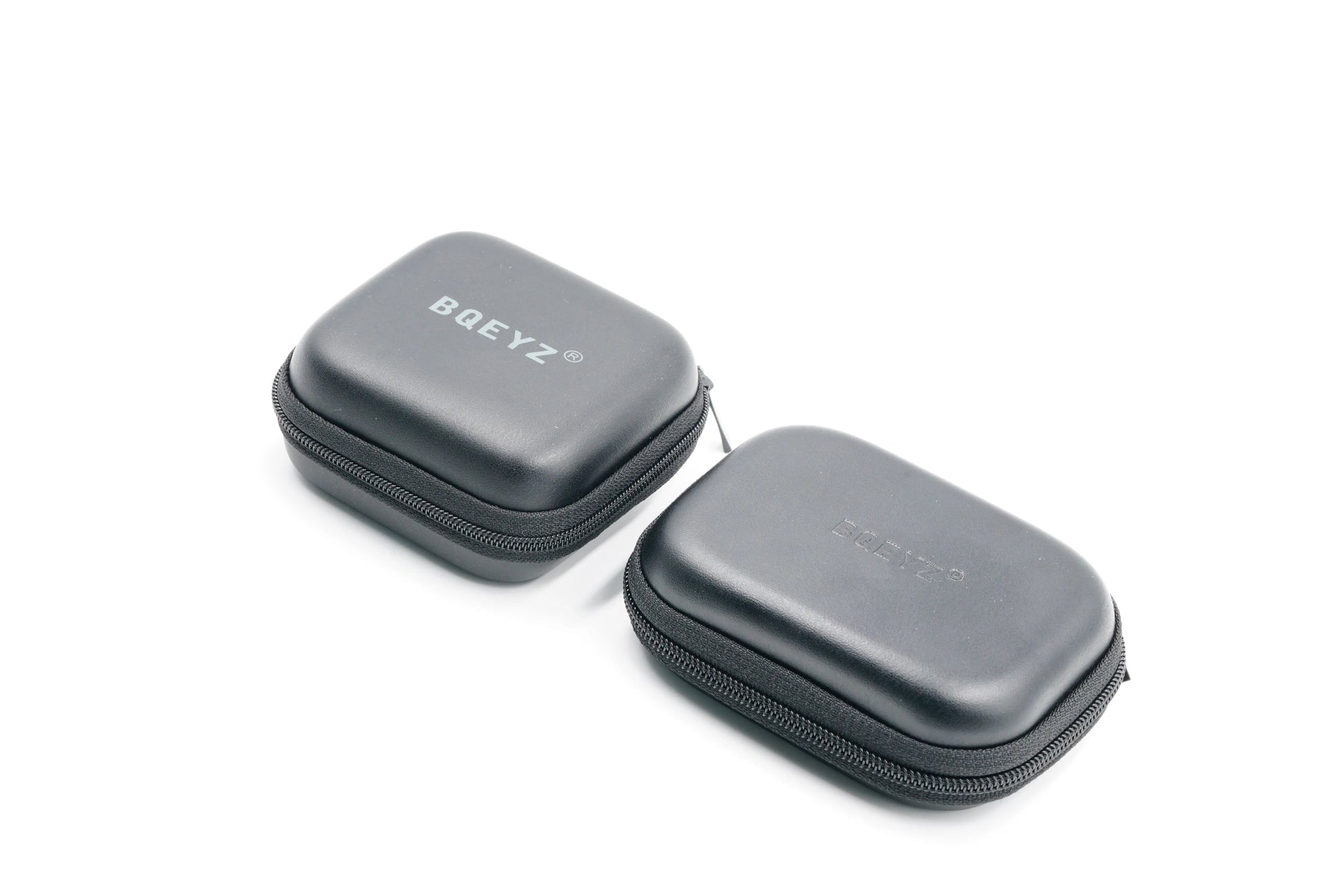 BQEYZ Earphone Cable Case – Portable PU Leather Storage Pouch