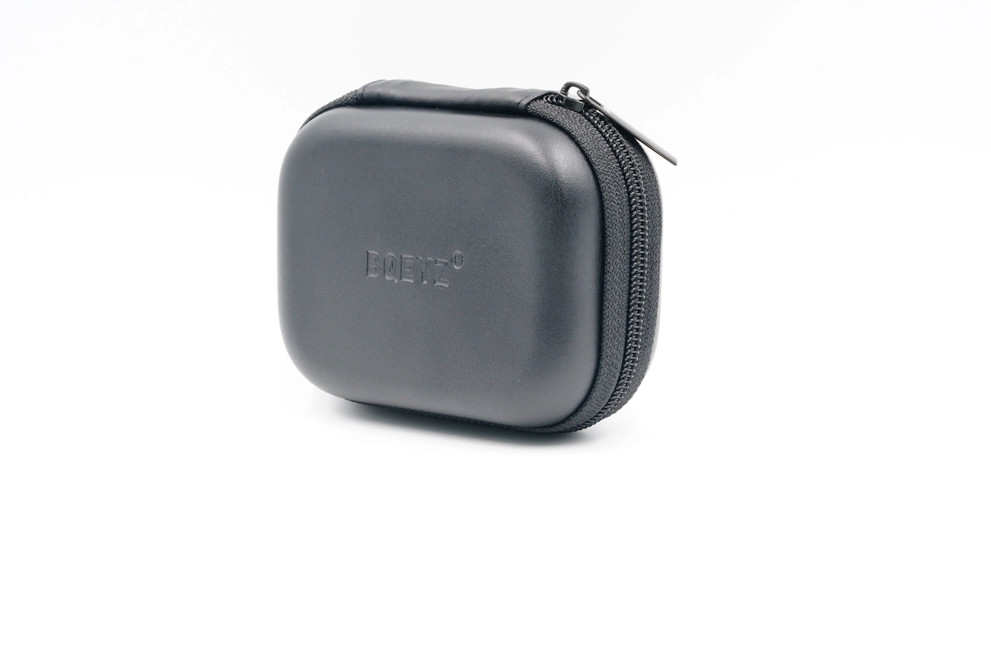 BQEYZ Earphone Cable Case – Portable PU Leather Storage Pouch