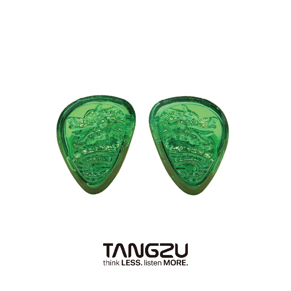 TANGZU Waner 2 Jade Dragon Edition IEM – 10mm PET Dynamic Driver In-Ear Earphones
