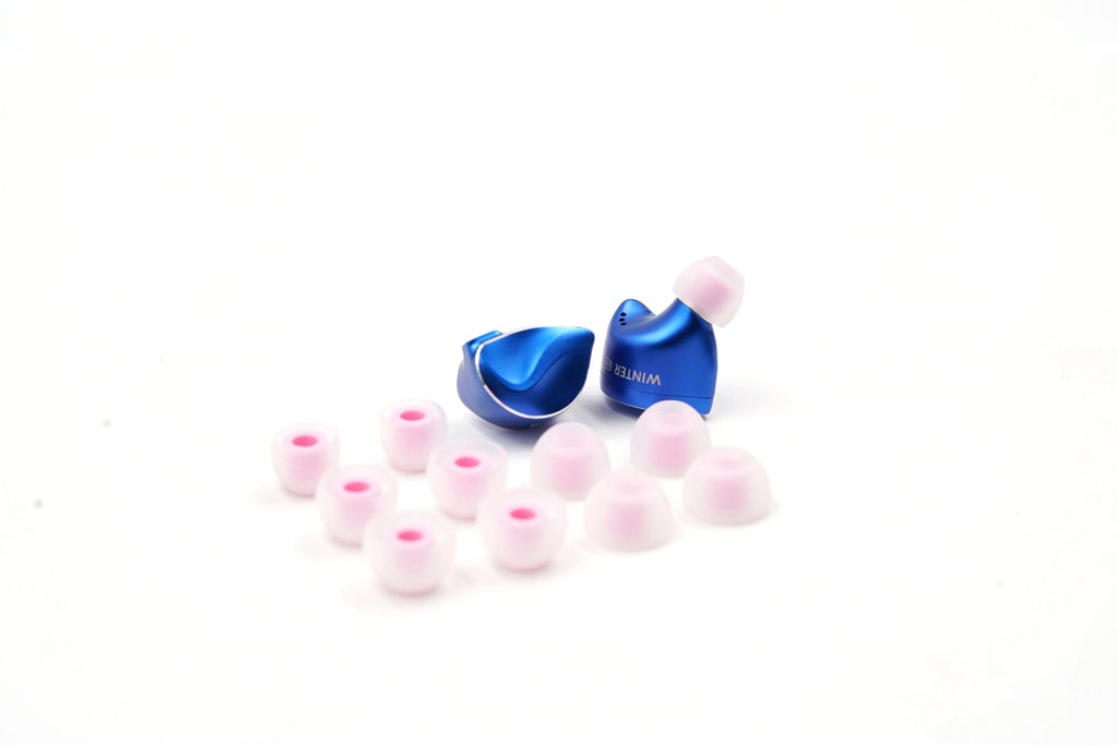 BQEYZ Pink Eartips | Soft Silicone In-Ear Tips Replacement for IEMs
