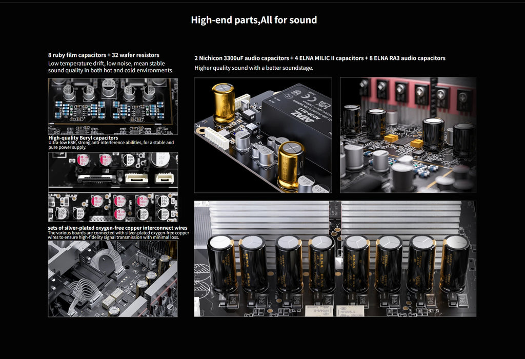 FiiO K15 Desktop DAC AMP Headphone Amplifier Full MQA PEQ Hi-Res Audio dual AK4497S chips DSD512 PCM768 Bluetooth LDAC