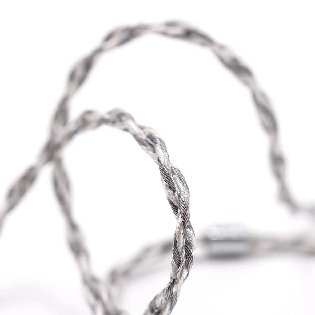 BQEYZ Wind Silver-Plated Single Crystal Copper IEM Upgrade Cable