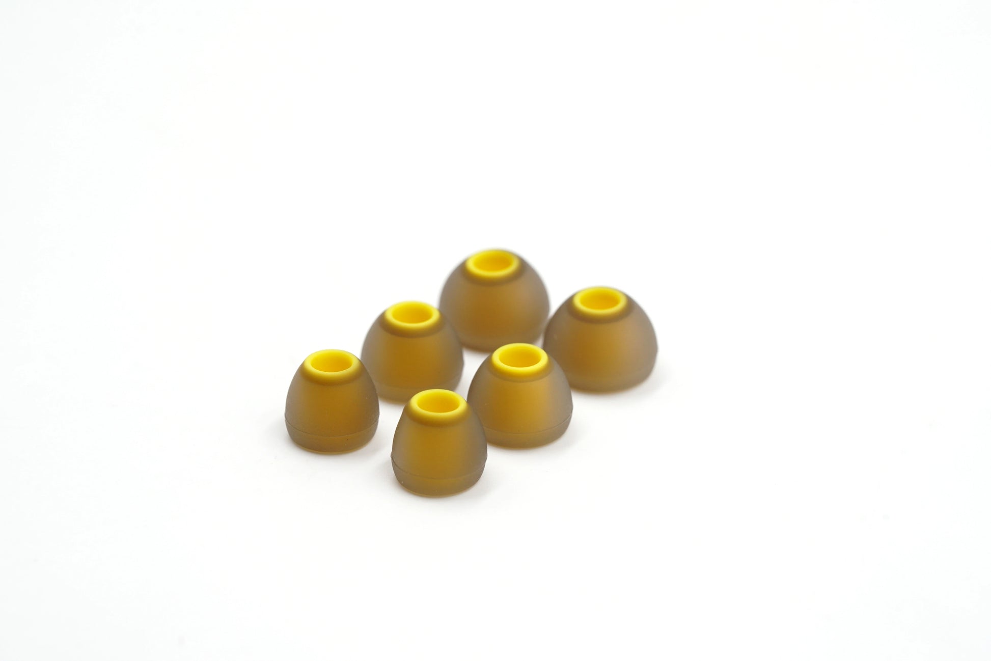 BQEYZ T7 Winter Ultra Eartips – Yellow Silicone Replacement Tips 3/6 Pairs
