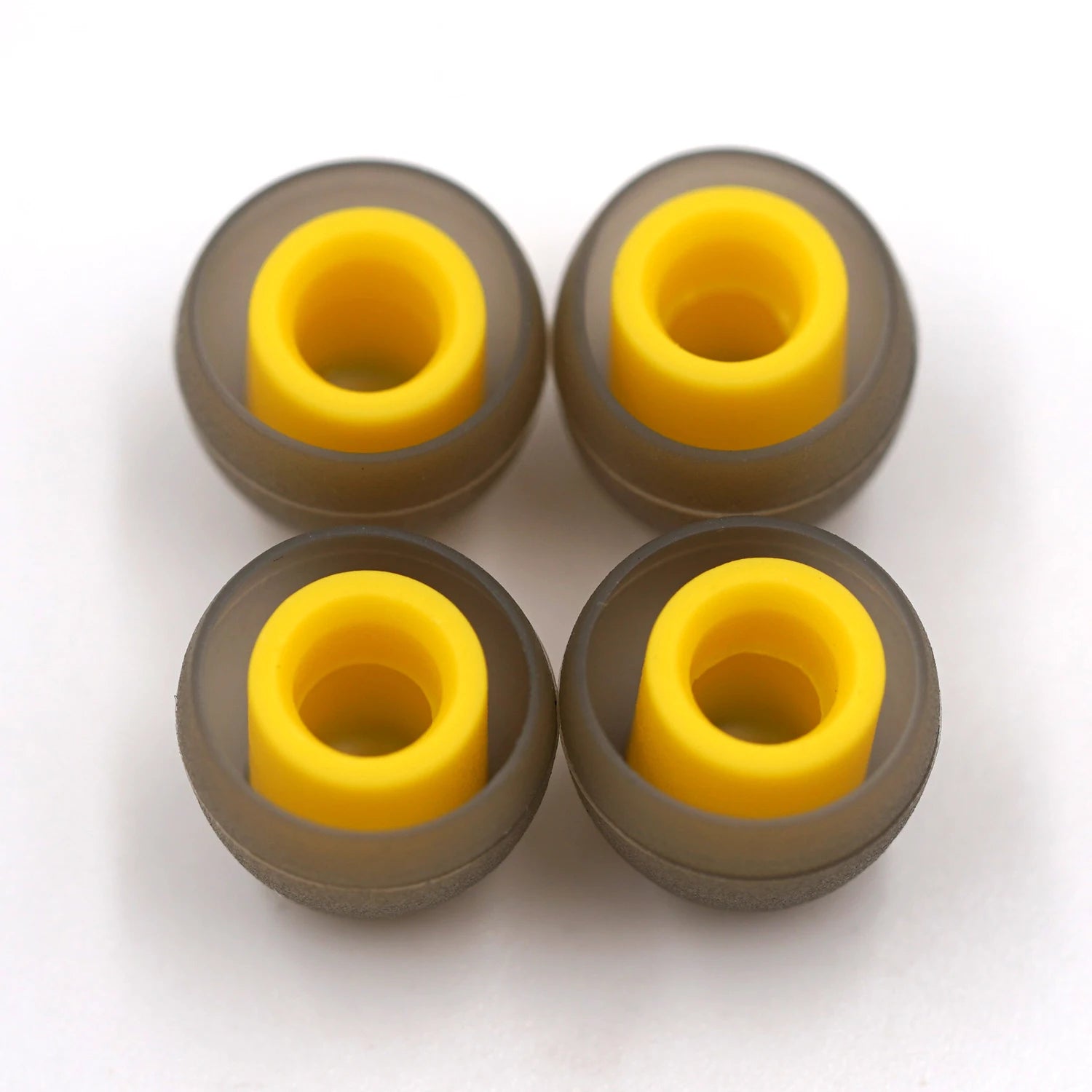 BQEYZ T7 Winter Ultra Eartips – Yellow Silicone Replacement Tips 3/6 Pairs