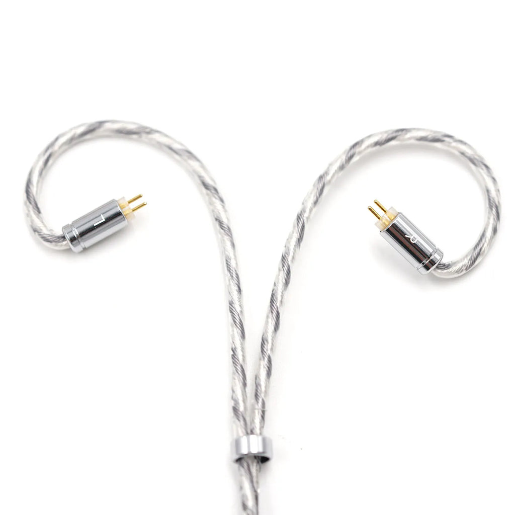 BQEYZ Wind Silver-Plated Single Crystal Copper IEM Upgrade Cable