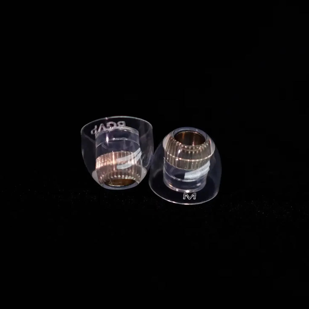 BGVP Exquisite Silicone Earphone Eartips - Oxygen-Free Copper Liquid, Skin-Friendly Headphone Accessories