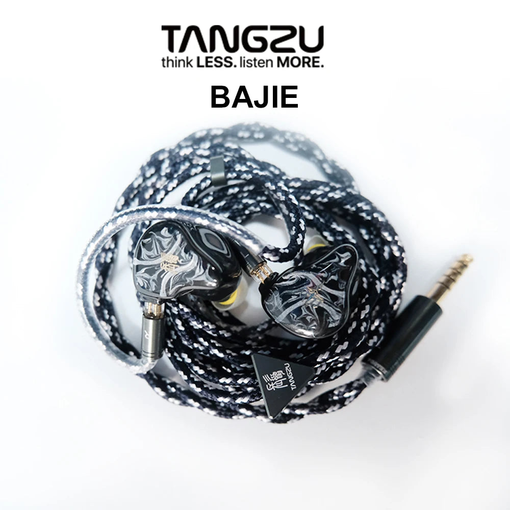 TANGZU BAJIE Flagship 1DD + 4BA +1EST +CPBC In-ear Monitor Earphone HiFi IEM