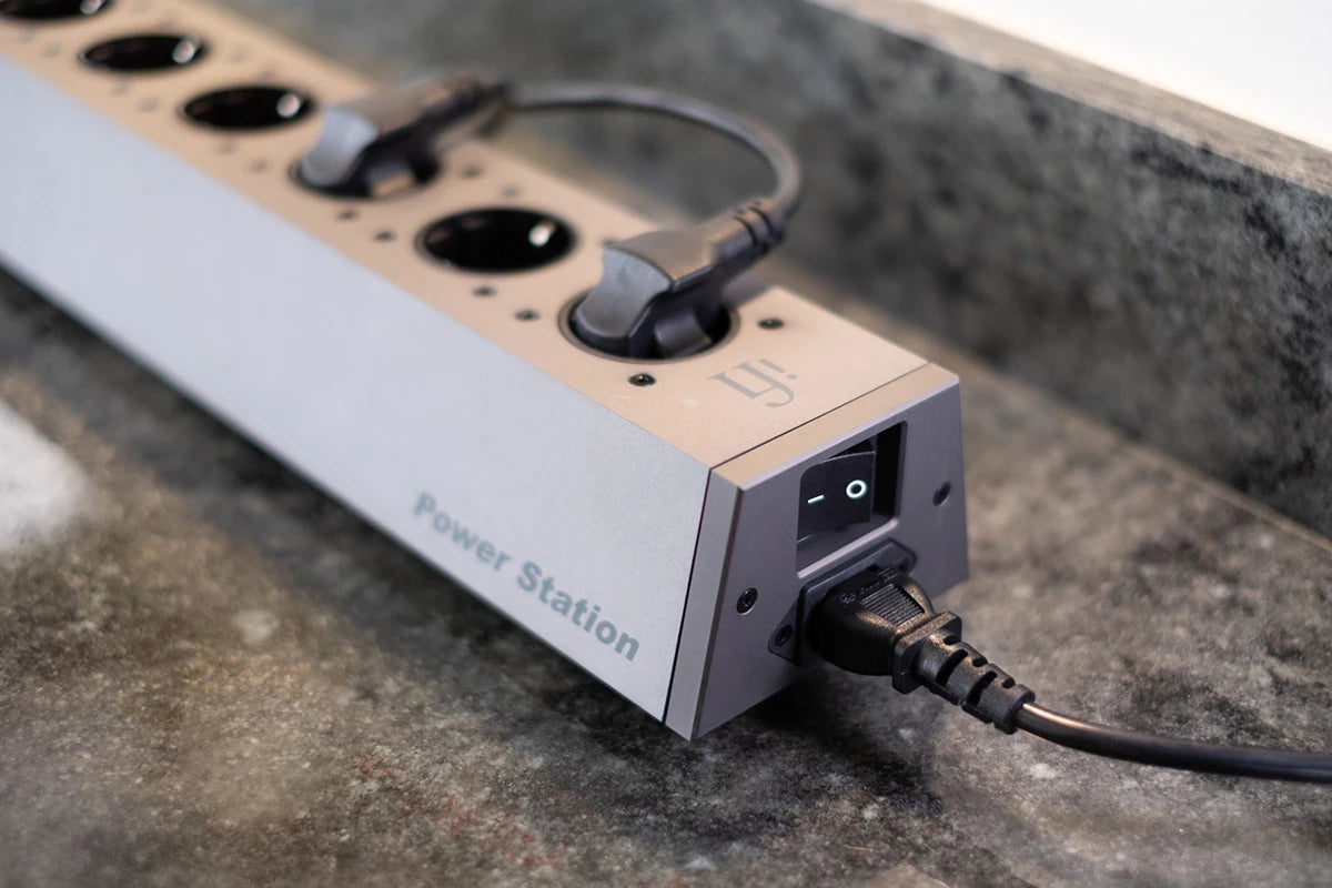 iFi Power Station Purified Power Strip – Intelligent Surge Protection, Isolated Noise Reduction, HiFi Power Management