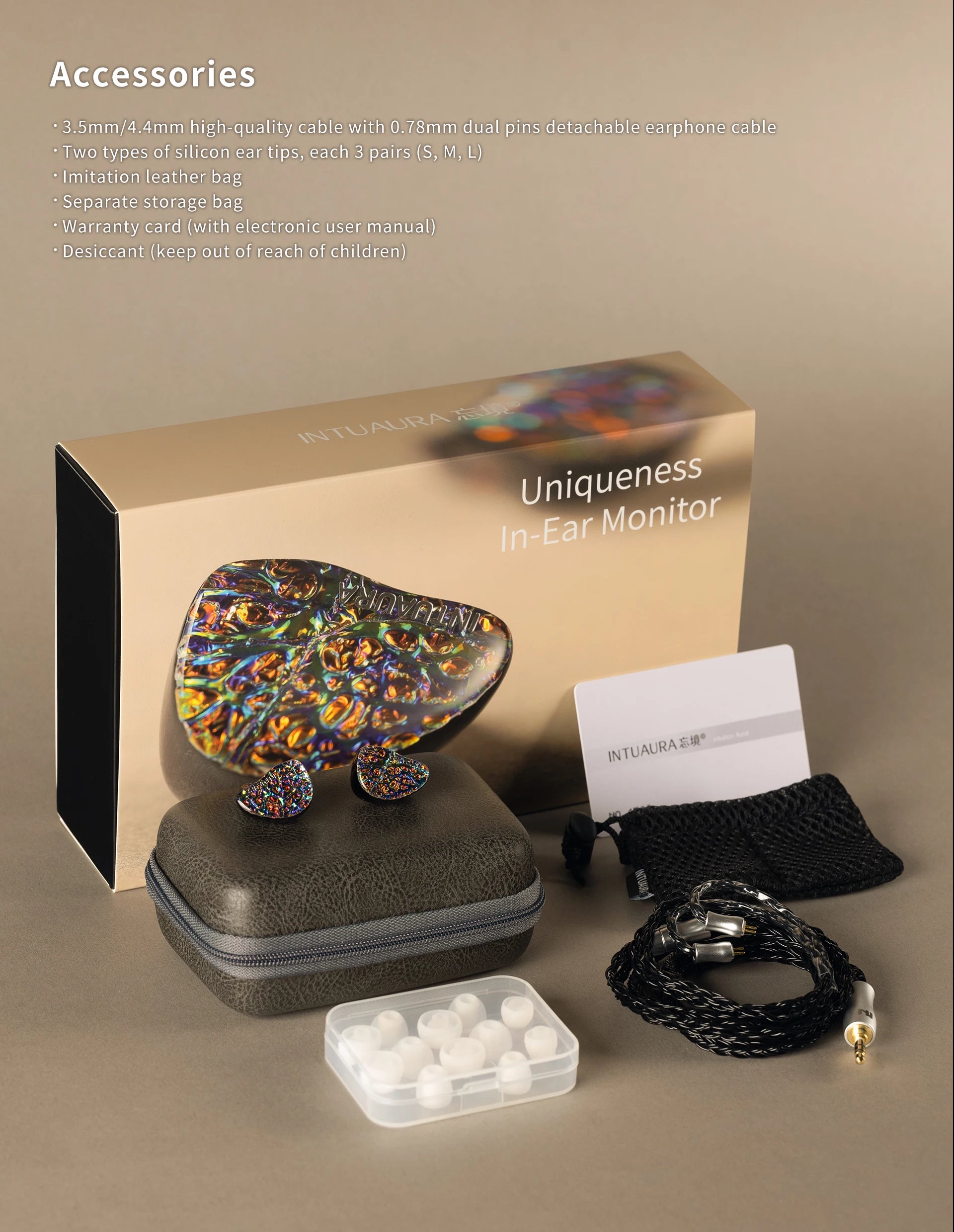 Pre-order INTUAURA Uniqueness IEM – Precision-Tuned Multi-Driver Earphones