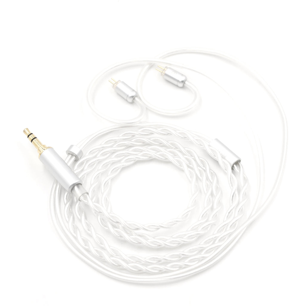 BQEYZ Cloud Silver-Plated Single Crystal Copper IEM Standard Cable