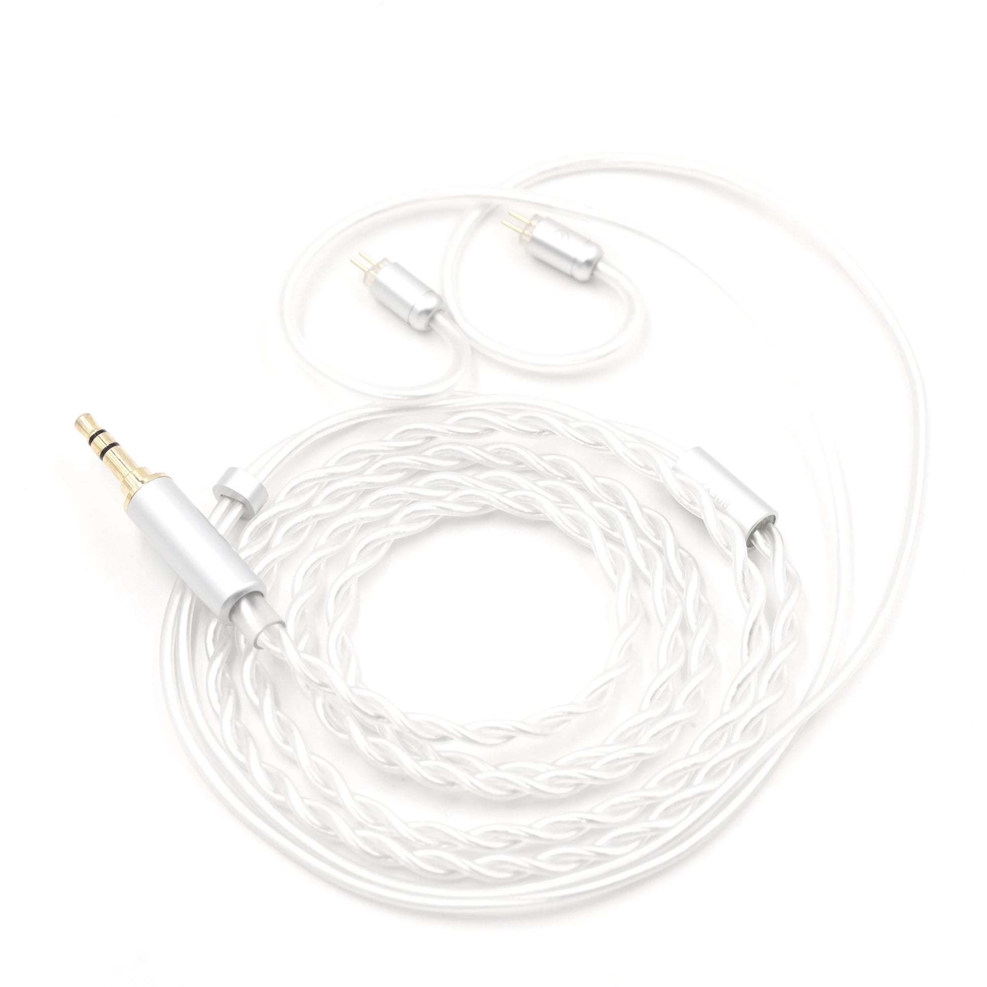 BQEYZ Cloud Silver-Plated Single Crystal Copper IEM Standard Cable
