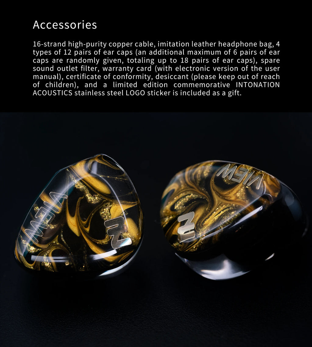 INTUAURA Luster IEM – Wideband Dynamic Driver HiFi Earphones