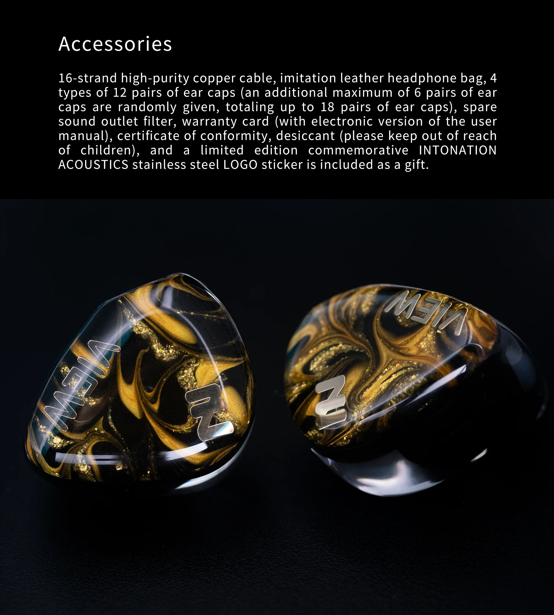 INTUAURA Luster IEM – Wideband Dynamic Driver HiFi Earphones