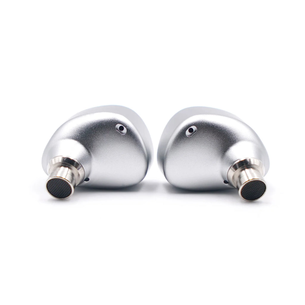 BQEYZ Frost Weather Series HiFi IEM Micro Planar + Dynamic Drivers, Silver-Plated Cable, Glass Faceplate