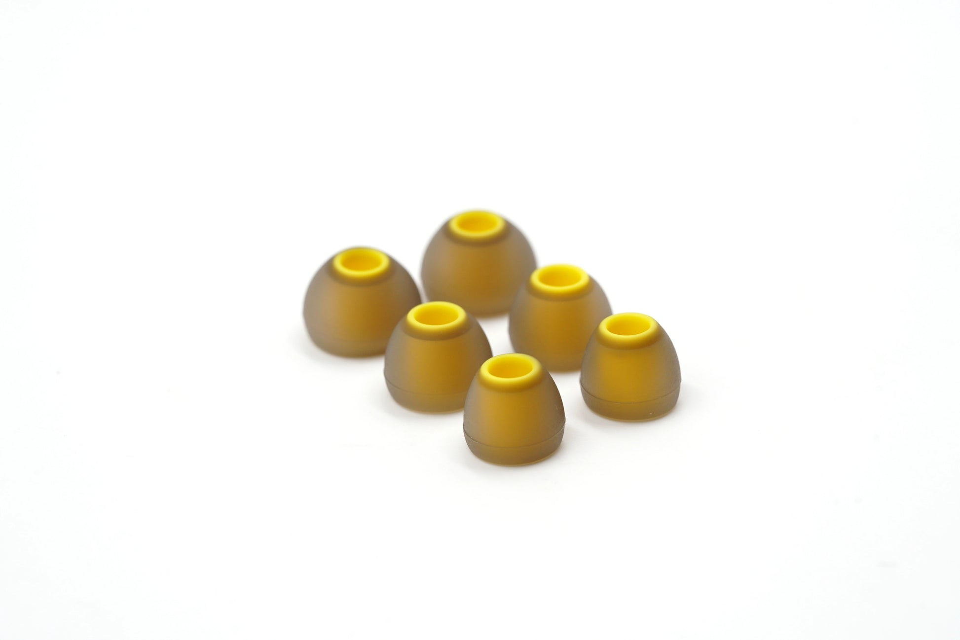 BQEYZ T7 Winter Ultra Eartips – Yellow Silicone Replacement Tips 3/6 Pairs